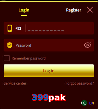 399Pak login preview